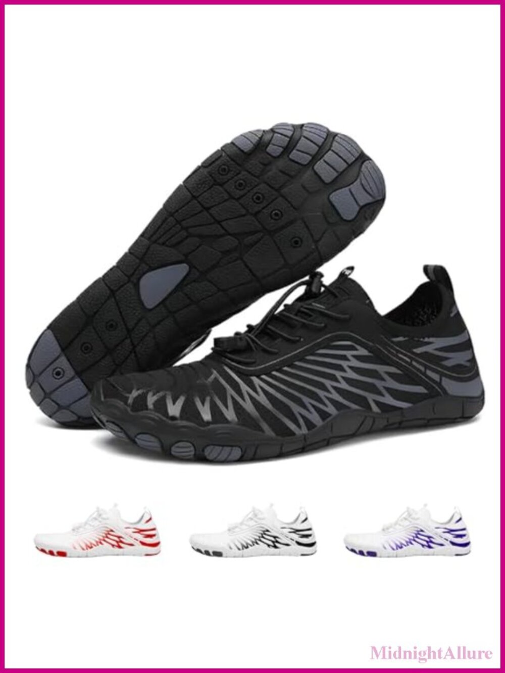 Barefoot Hiking Shoes Wide Toe Box Trail Running Water Repellent